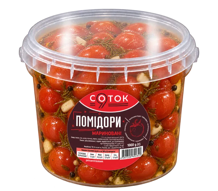 Помідор маринований ТМ 9 Соток